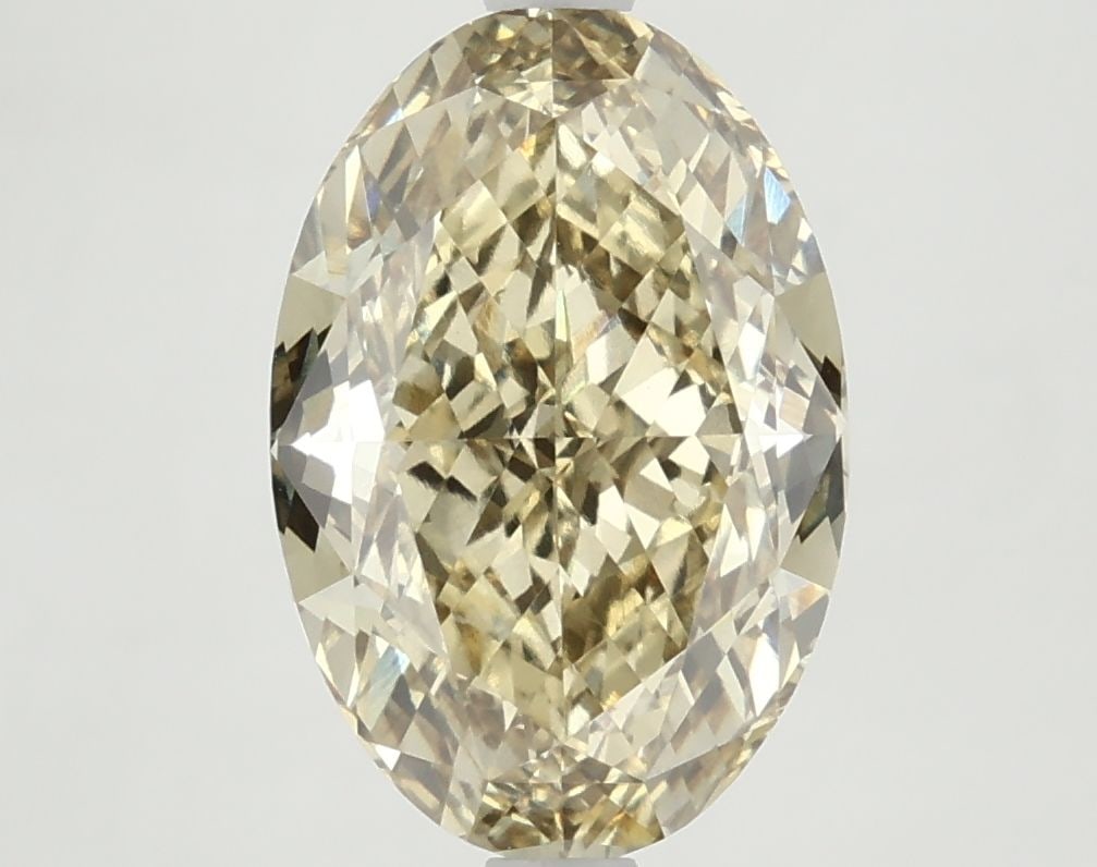 Loose Diamond - OVAL 4.69ct Fancy Vivid Yellow VVS2 (1 of 1)