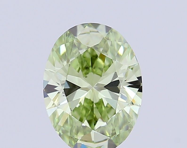 Loose Diamond - OVAL 1.01ct Fancy Vivid Green VS2 (1 of 1)