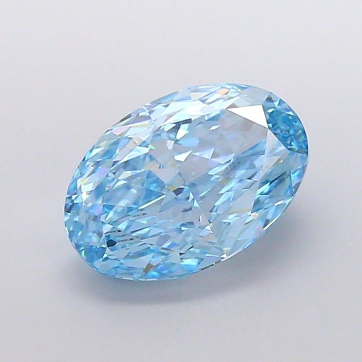 Loose Diamond - OVAL 5.01ct Fancy Vivid Blue VS2 (1 of 1)