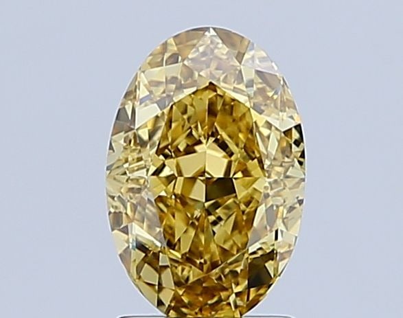 Loose Diamond - OVAL 1.81ct Fancy Intense Brownish Yellow VS1: Loose Diamond - OVAL 1.81ct Fancy Intense Brownish Yellow VS1 Source: This is a real non-mined Diamond that has been grown in a lab Shape: OVAL Carats: 1.81 Color: Fancy Intense Brownish Yellow Certif