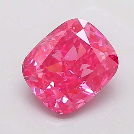 Loose Diamond - CUSHION MODIFIED 2.01ct Fancy Vivid Pink VS2: Loose Diamond - CUSHION MODIFIED 2.01ct Fancy Vivid Pink VS2 Source: This is a real non-mined Diamond that has been grown in a lab Shape: CUSHION MODIFIED Carats: 2.01 Color: Fancy Vivid Pink Certific