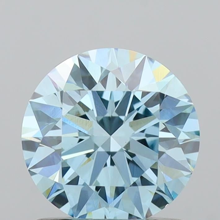 Ideal Loose Diamond - ROUND 1.05ct Fancy Vivid Blue VS1: Ideal Loose Diamond - ROUND 1.05ct Fancy Vivid Blue VS1 Source: This is a real non-mined Diamond that has been grown in a lab Shape: ROUND Carats: 1.05 Color: Fancy Vivid Blue Certification: IGI Video