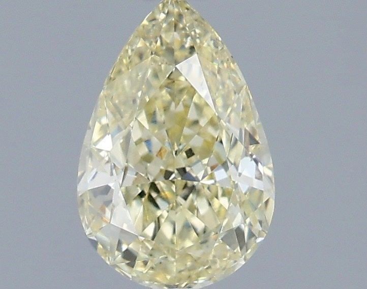 Loose Diamond - PEAR 1.07ct Fancy Intense Yellow VVS2: Loose Diamond - PEAR 1.07ct Fancy Intense Yellow VVS2 Source: This is a real non-mined Diamond that has been grown in a lab Shape: PEAR Carats: 1.07 Color: Fancy Intense Yellow Certification: IGI Vide