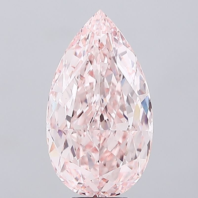 Loose Diamond - PEAR 9.07ct Fancy Intense Pink VVS2: Loose Diamond - PEAR 9.07ct Fancy Intense Pink VVS2 Source: This is a real non-mined Diamond that has been grown in a lab Shape: PEAR Carats: 9.07 Color: Fancy Intense Pink Certification: IGI Video: