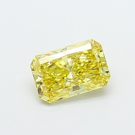 Loose Diamond - RADIANT 0.48ct Fancy Vivid Yellow VS1: Loose Diamond - RADIANT 0.48ct Fancy Vivid Yellow VS1 Source: This is a real non-mined Diamond that has been grown in a lab Shape: RADIANT Carats: 0.48 Color: Fancy Vivid Yellow Certification: NONE Vi
