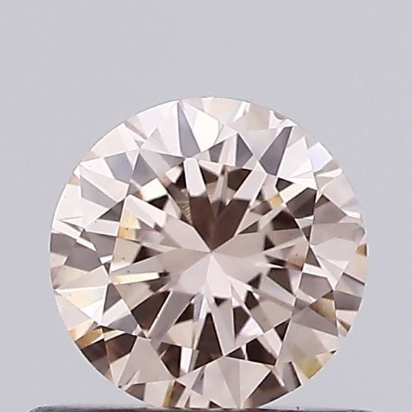 Loose Diamond - ROUND 0.55ct Fancy Light Brownish Pink VS1 (1 of 1)