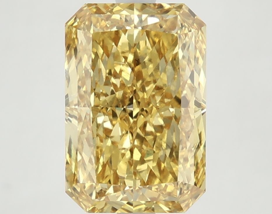 Loose Diamond - RADIANT 4.49ct Fancy Vivid Yellow VS2: Loose Diamond - RADIANT 4.49ct Fancy Vivid Yellow VS2 Source: This is a real non-mined Diamond that has been grown in a lab Shape: RADIANT Carats: 4.49 Color: Fancy Vivid Yellow Certification: NONE Th