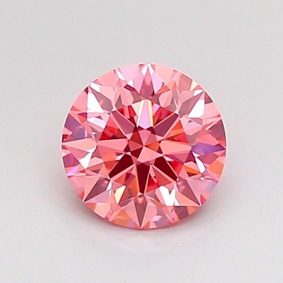 Ideal Loose Diamond - ROUND 0.65ct Fancy Vivid Pink VVS2 (1 of 1)
