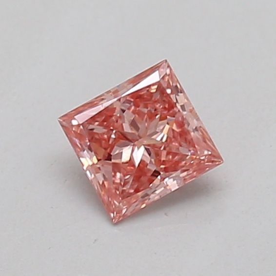 Loose Diamond - PRINCESS 0.18ct Fancy Intense Brownish Pink VVS2: Loose Diamond - PRINCESS 0.18ct Fancy Intense Brownish Pink VVS2 Source: This is a real non-mined Diamond that has been grown in a lab Shape: PRINCESS Carats: 0.18 Color: Fancy Intense Brownish Pink C