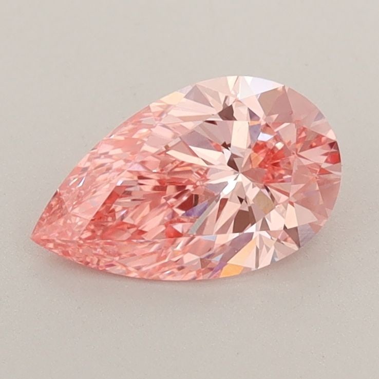 Loose Diamond - PEAR 0.89ct Fancy Intense Pink VS1: Loose Diamond - PEAR 0.89ct Fancy Intense Pink VS1 Source: This is a real non-mined Diamond that has been grown in a lab Shape: PEAR Carats: 0.89 Color: Fancy Intense Pink Certification: IGI Video: