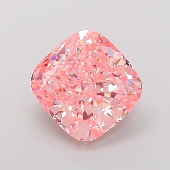 Loose Diamond - CUSHION MODIFIED 6.03ct Fancy Vivid Pink VVS2: Loose Diamond - CUSHION MODIFIED 6.03ct Fancy Vivid Pink VVS2 Source: This is a real non-mined Diamond that has been grown in a lab Shape: CUSHION MODIFIED Carats: 6.03 Color: Fancy Vivid Pink Certifi