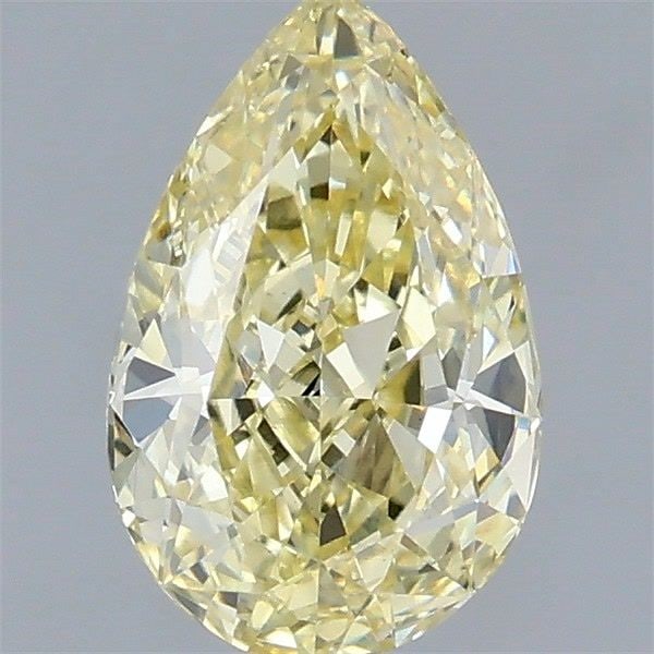 Loose Diamond - PEAR 1.01ct Fancy Intense Yellow VS1: Loose Diamond - PEAR 1.01ct Fancy Intense Yellow VS1 Source: This is a real non-mined Diamond that has been grown in a lab Shape: PEAR Carats: 1.01 Color: Fancy Intense Yellow Certification: IGI Video