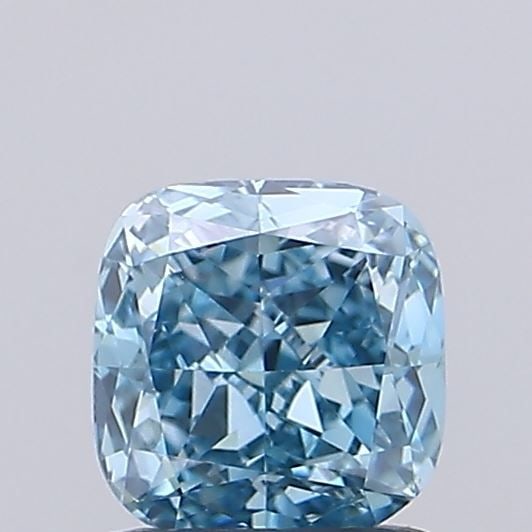 Loose Diamond - CUSHION MODIFIED 1.0ct Fancy Vivid Blue VS1: Loose Diamond - CUSHION MODIFIED 1.0ct Fancy Vivid Blue VS1 Source: This is a real non-mined Diamond that has been grown in a lab Shape: CUSHION MODIFIED Carats: 1.0 Color: Fancy Vivid Blue Certificat