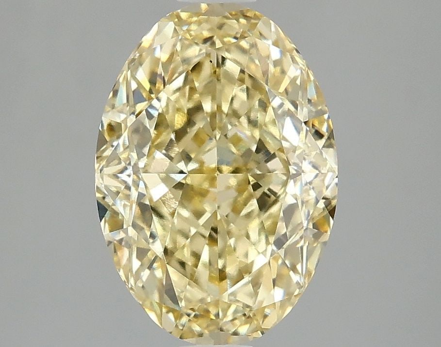Loose Diamond - OVAL 3.02ct Fancy Intense Yellow VS1: Loose Diamond - OVAL 3.02ct Fancy Intense Yellow VS1 Source: This is a real non-mined Diamond that has been grown in a lab Shape: OVAL Carats: 3.02 Color: Fancy Intense Yellow Certification: IGI Video