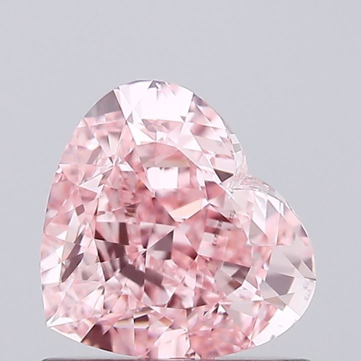 Loose Diamond - HEART 1.03ct Fancy Vivid Pink VVS2: Loose Diamond - HEART 1.03ct Fancy Vivid Pink VVS2 Source: This is a real non-mined Diamond that has been grown in a lab Shape: HEART Carats: 1.03 Color: Fancy Vivid Pink Certification: IGI Video: