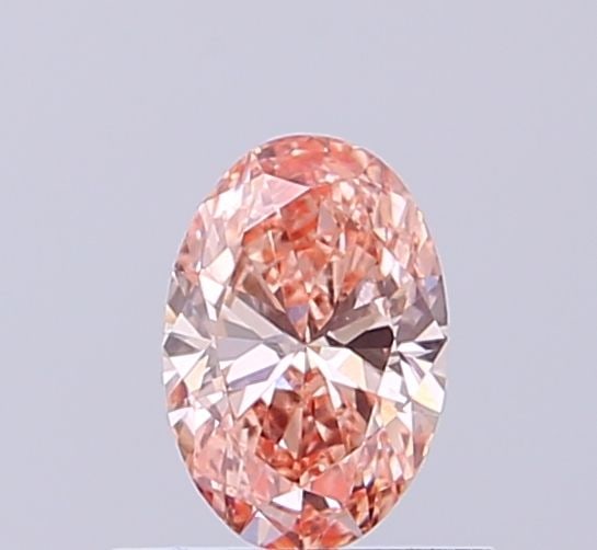 Loose Diamond - OVAL 0.54ct Fancy Intense Pink VVS2: Loose Diamond - OVAL 0.54ct Fancy Intense Pink VVS2 Source: This is a real non-mined Diamond that has been grown in a lab Shape: OVAL Carats: 0.54 Color: Fancy Intense Pink Certification: NONE Video: