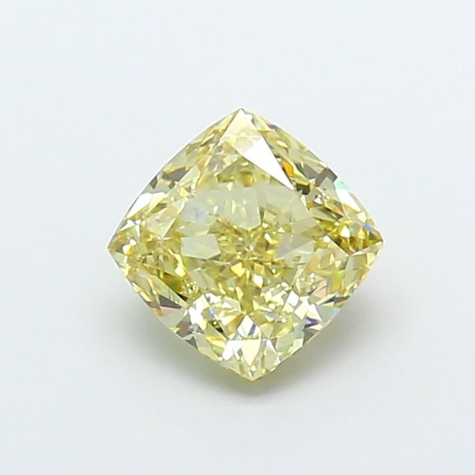 Loose Diamond - CUSHION MODIFIED 3.11ct Fancy Yellow VS2: Loose Diamond - CUSHION MODIFIED 3.11ct Fancy Yellow VS2 Source: This is a real non-mined Diamond that has been grown in a lab Shape: CUSHION MODIFIED Carats: 3.11 Color: Fancy Yellow Certification: I