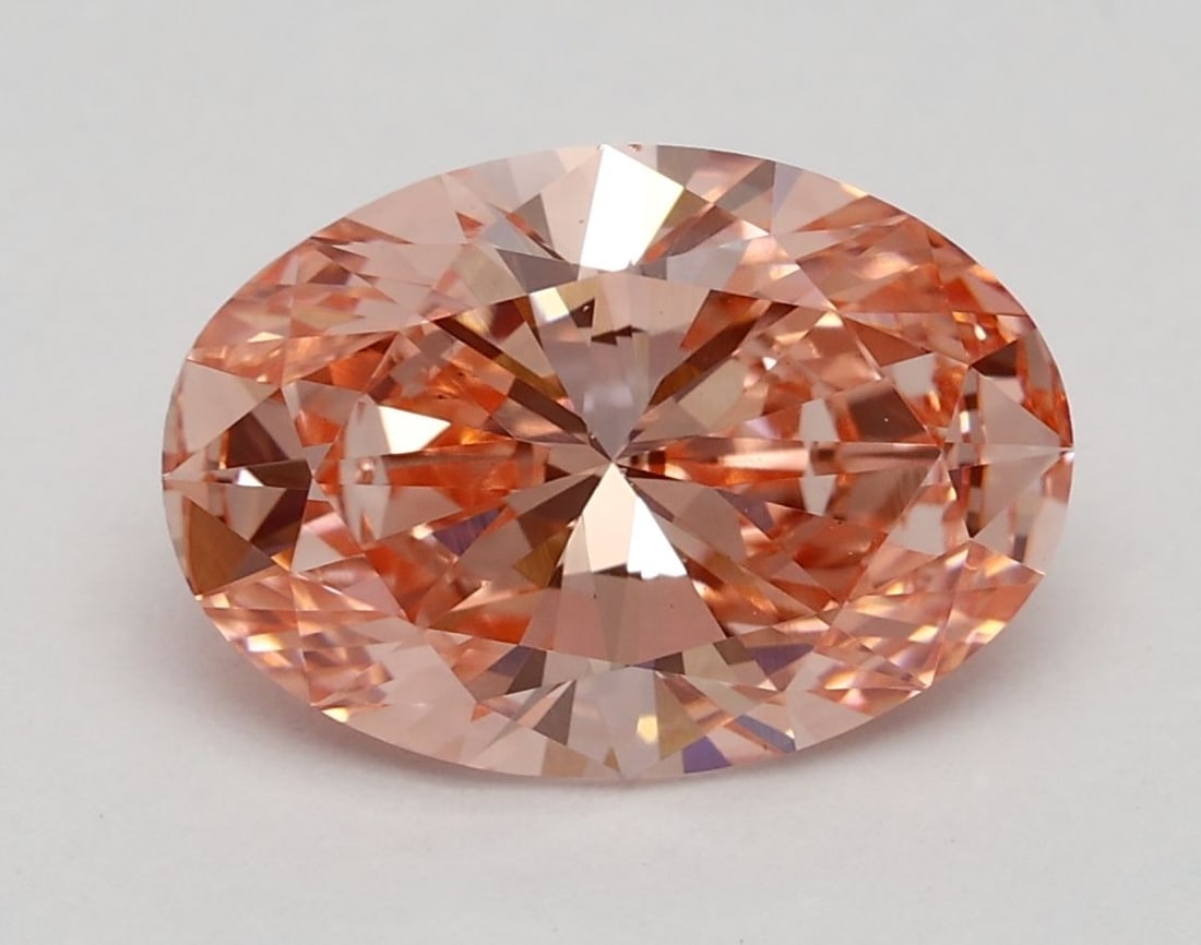 Loose Diamond - OVAL 2.0ct Fancy Vivid Pink VS1: Loose Diamond - OVAL 2.0ct Fancy Vivid Pink VS1 Source: This is a real non-mined Diamond that has been grown in a lab Shape: OVAL Carats: 2.0 Color: Fancy Vivid Pink Certification: IGI Video: