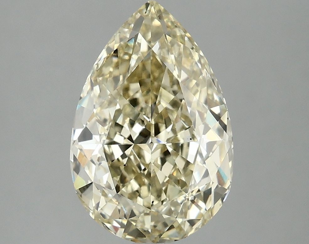 Loose Diamond - PEAR 3.09ct Fancy Intense Yellow VS2: Loose Diamond - PEAR 3.09ct Fancy Intense Yellow VS2 Source: This is a real non-mined Diamond that has been grown in a lab Shape: PEAR Carats: 3.09 Color: Fancy Intense Yellow Certification: IGI Video