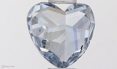 Loose Diamond - HEART 0.52ct Fancy Vivid Blue SI2 (1 of 1)