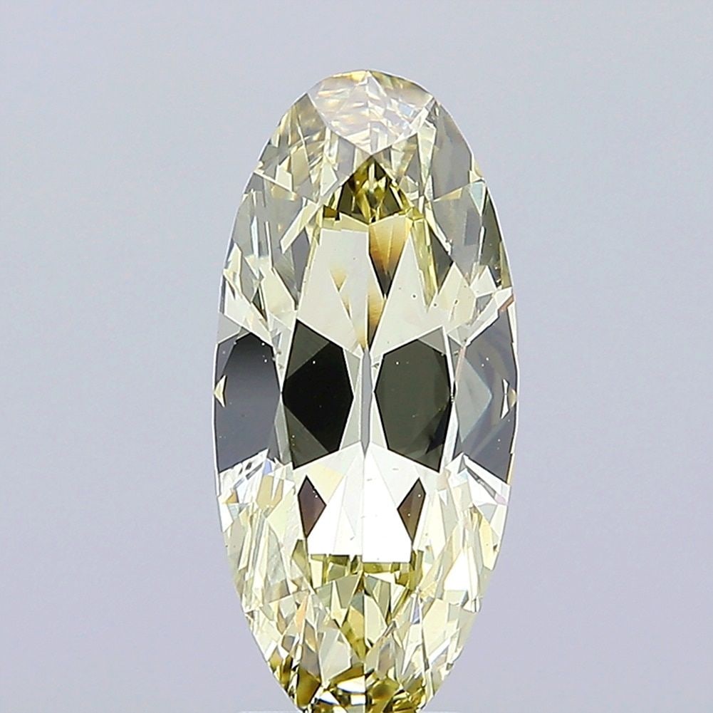 Loose Diamond - OVAL 4.0ct Fancy Yellow VS2: Loose Diamond - OVAL 4.0ct Fancy Yellow VS2 Source: This is a real non-mined Diamond that has been grown in a lab Shape: OVAL Carats: 4.0 Color: Fancy Yellow Certification: IGI Video: