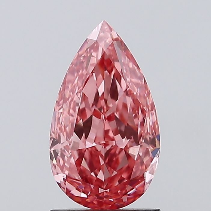 Loose Diamond - PEAR 1.83ct Fancy Vivid Pink VVS2: Loose Diamond - PEAR 1.83ct Fancy Vivid Pink VVS2 Source: This is a real non-mined Diamond that has been grown in a lab Shape: PEAR Carats: 1.83 Color: Fancy Vivid Pink Certification: IGI Video: