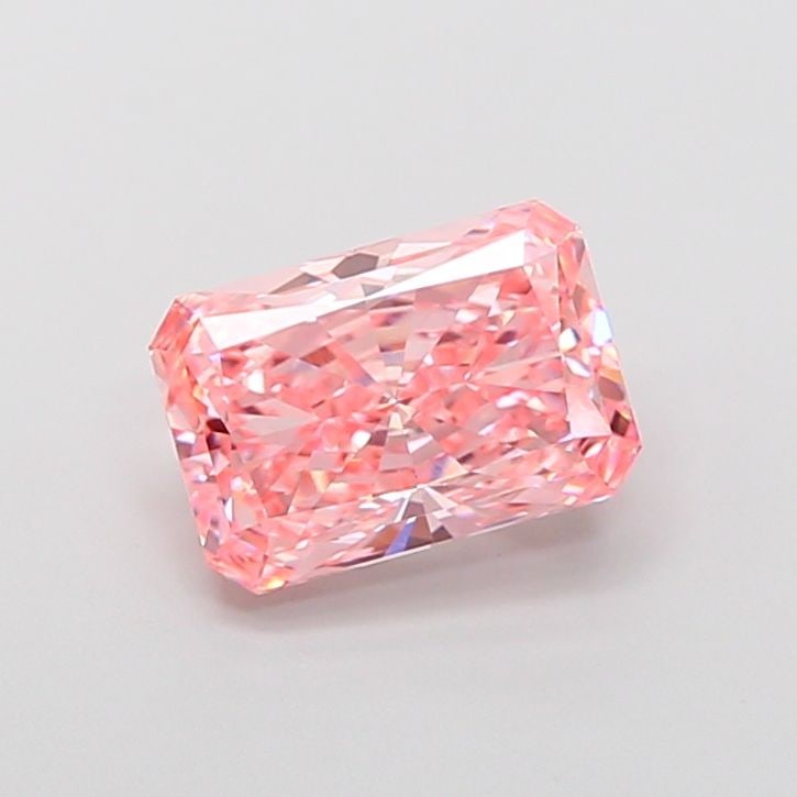 Loose Diamond - RADIANT 3.03ct Fancy Vivid Pink VVS2: Loose Diamond - RADIANT 3.03ct Fancy Vivid Pink VVS2 Source: This is a real non-mined Diamond that has been grown in a lab Shape: RADIANT Carats: 3.03 Color: Fancy Vivid Pink Certification: IGI Video: