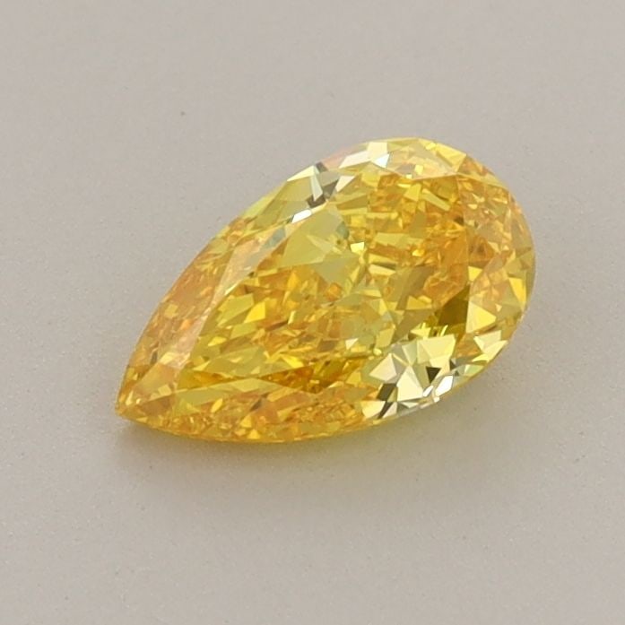 Loose Diamond - PEAR 0.67ct Fancy Vivid Yellow VVS1: Loose Diamond - PEAR 0.67ct Fancy Vivid Yellow VVS1 Source: This is a real non-mined Diamond that has been grown in a lab Shape: PEAR Carats: 0.67 Color: Fancy Vivid Yellow Certification: IGI Video: