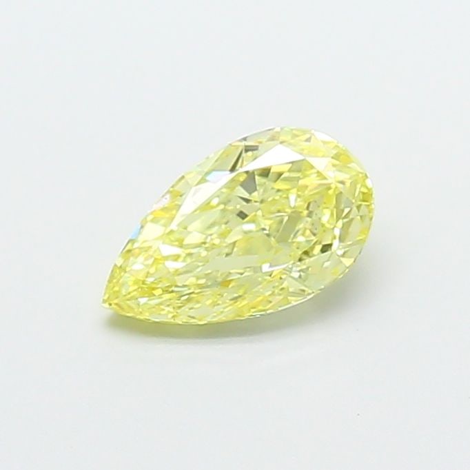 Loose Diamond - PEAR 0.91ct Fancy Intense Yellow VVS2: Loose Diamond - PEAR 0.91ct Fancy Intense Yellow VVS2 Source: This is a real non-mined Diamond that has been grown in a lab Shape: PEAR Carats: 0.91 Color: Fancy Intense Yellow Certification: IGI Vide