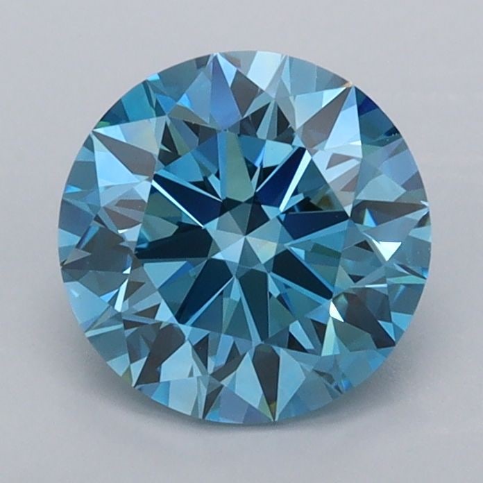Ideal Loose Diamond - ROUND 1.5ct Fancy Vivid Blue VVS2: Ideal Loose Diamond - ROUND 1.5ct Fancy Vivid Blue VVS2 Source: This is a real non-mined Diamond that has been grown in a lab Shape: ROUND Carats: 1.5 Color: Fancy Vivid Blue Certification: IGI Video: