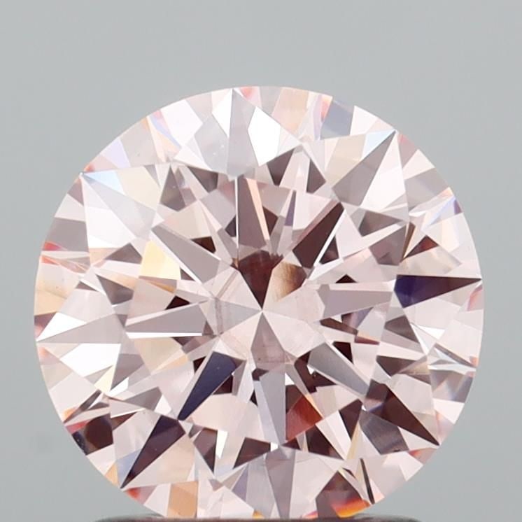 Ideal Loose Diamond - ROUND 1.44ct Fancy Intense Pink VS2: Ideal Loose Diamond - ROUND 1.44ct Fancy Intense Pink VS2 Source: This is a real non-mined Diamond that has been grown in a lab Shape: ROUND Carats: 1.44 Color: Fancy Intense Pink Certification: IGI V