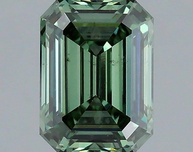 Loose Diamond - EMERALD 1.5ct Fancy Vivid Green VS2: Loose Diamond - EMERALD 1.5ct Fancy Vivid Green VS2 Source: This is a real non-mined Diamond that has been grown in a lab Shape: EMERALD Carats: 1.5 Color: Fancy Vivid Green Certification: IGI Video: