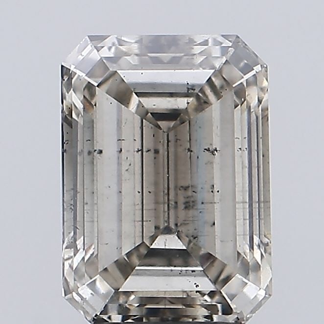 Loose Diamond - EMERALD 3.01ct O-P I1: Loose Diamond - EMERALD 3.01ct O-P I1 Source: This is a real non-mined Diamond that has been grown in a lab Shape: EMERALD Carats: 3.01 Color: O-P Certification: NONE Video: