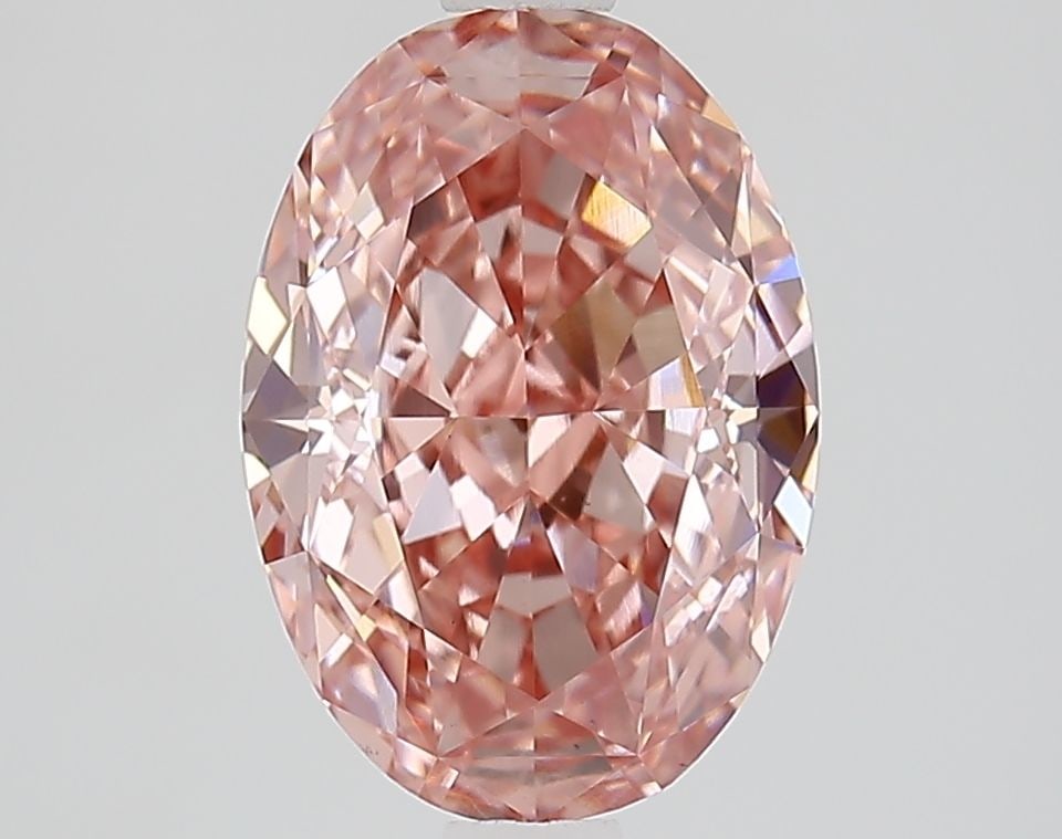 Loose Diamond - OVAL 2.6ct Fancy Vivid Pink VS1: Loose Diamond - OVAL 2.6ct Fancy Vivid Pink VS1 Source: This is a real non-mined Diamond that has been grown in a lab Shape: OVAL Carats: 2.6 Color: Fancy Vivid Pink Certification: IGI Video: