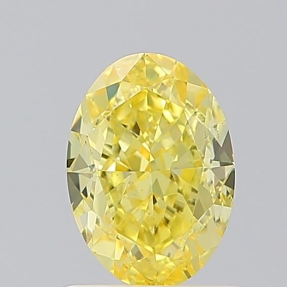 Loose Diamond - OVAL 1.0ct Fancy Vivid Yellow VS2: Loose Diamond - OVAL 1.0ct Fancy Vivid Yellow VS2 Source: This is a real non-mined Diamond that has been grown in a lab Shape: OVAL Carats: 1.0 Color: Fancy Vivid Yellow Certification: IGI Video: