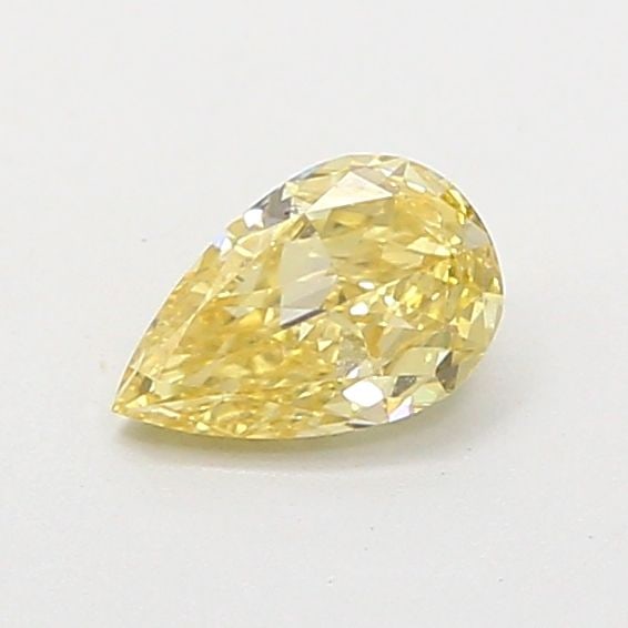 Loose Diamond - PEAR 0.52ct Fancy Vivid Yellow VS1: Loose Diamond - PEAR 0.52ct Fancy Vivid Yellow VS1 Source: This is a real non-mined Diamond that has been grown in a lab Shape: PEAR Carats: 0.52 Color: Fancy Vivid Yellow Certification: NONE Video: