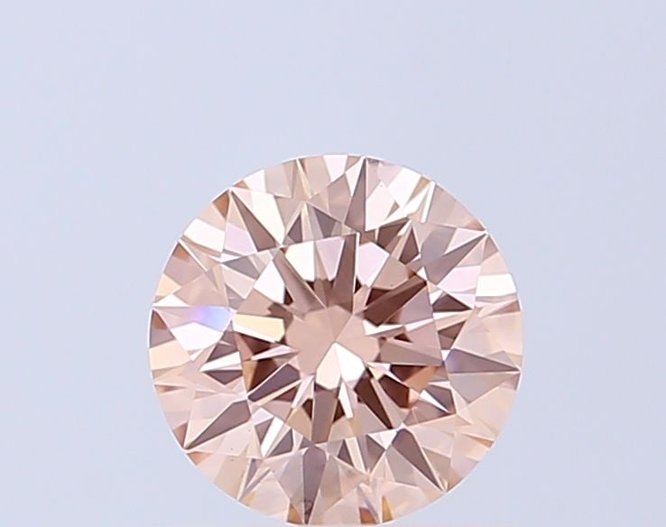 Ideal Loose Diamond - ROUND 0.97ct Fancy Intense Brownish Pink VS1: Ideal Loose Diamond - ROUND 0.97ct Fancy Intense Brownish Pink VS1 Source: This is a real non-mined Diamond that has been grown in a lab Shape: ROUND Carats: 0.97 Color: Fancy Intense Brownish Pink Ce