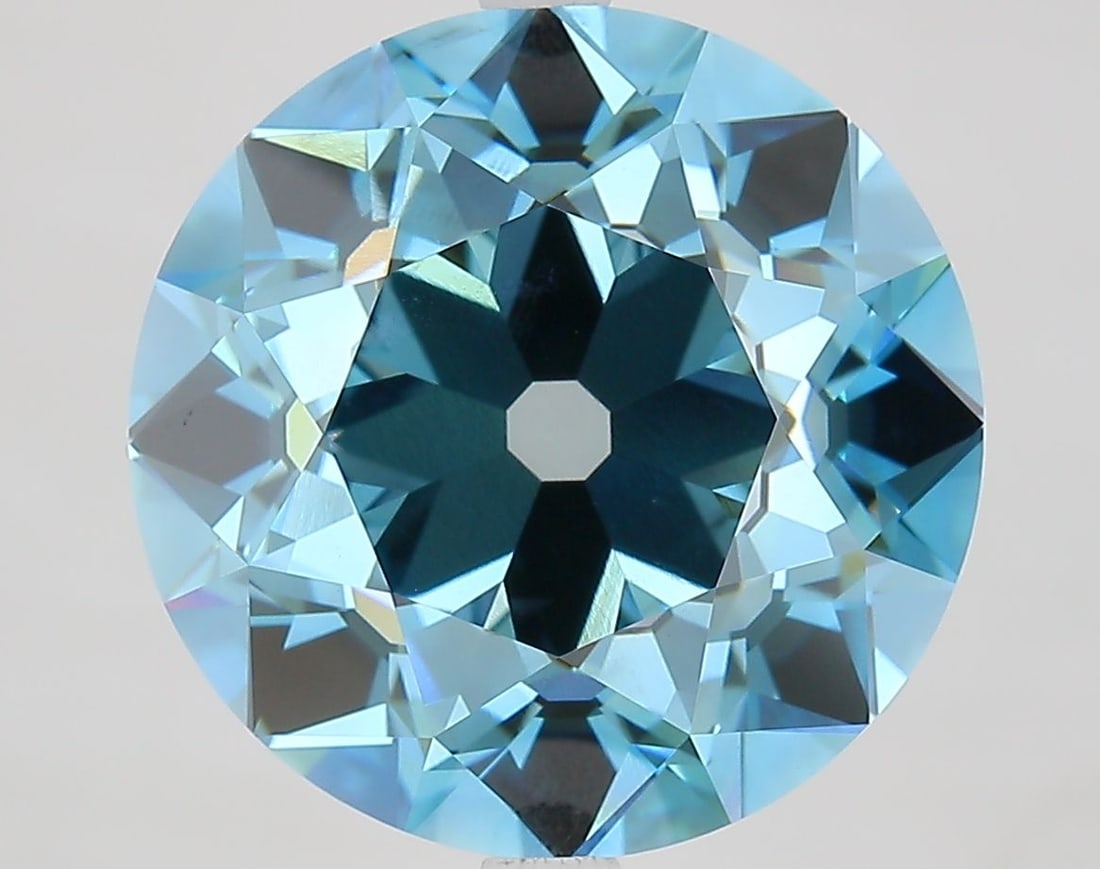 Loose Diamond - EUROPEAN CUT 10.02ct Fancy Vivid Blue VS2: Loose Diamond - EUROPEAN CUT 10.02ct Fancy Vivid Blue VS2 Source: This is a real non-mined Diamond that has been grown in a lab Shape: EUROPEAN CUT Carats: 10.02 Color: Fancy Vivid Blue Certification: