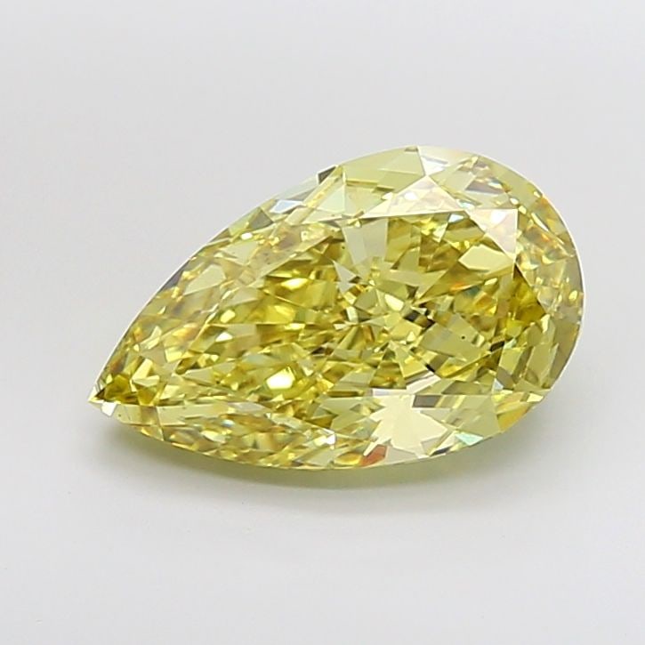 Loose Diamond - PEAR 7.1ct Fancy Intense Yellow VS1: Loose Diamond - PEAR 7.1ct Fancy Intense Yellow VS1 Source: This is a real non-mined Diamond that has been grown in a lab Shape: PEAR Carats: 7.1 Color: Fancy Intense Yellow Certification: IGI The Dia