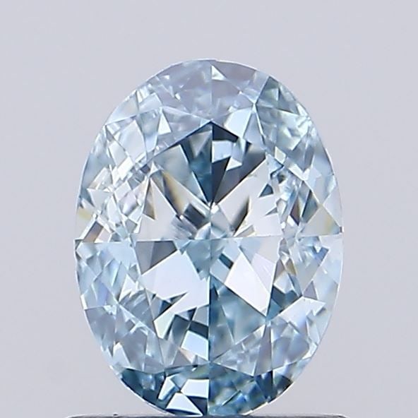 Loose Diamond - OVAL 1.13ct Fancy Intense Blue VVS2: Loose Diamond - OVAL 1.13ct Fancy Intense Blue VVS2 Source: This is a real non-mined Diamond that has been grown in a lab Shape: OVAL Carats: 1.13 Color: Fancy Intense Blue Certification: IGI Video: