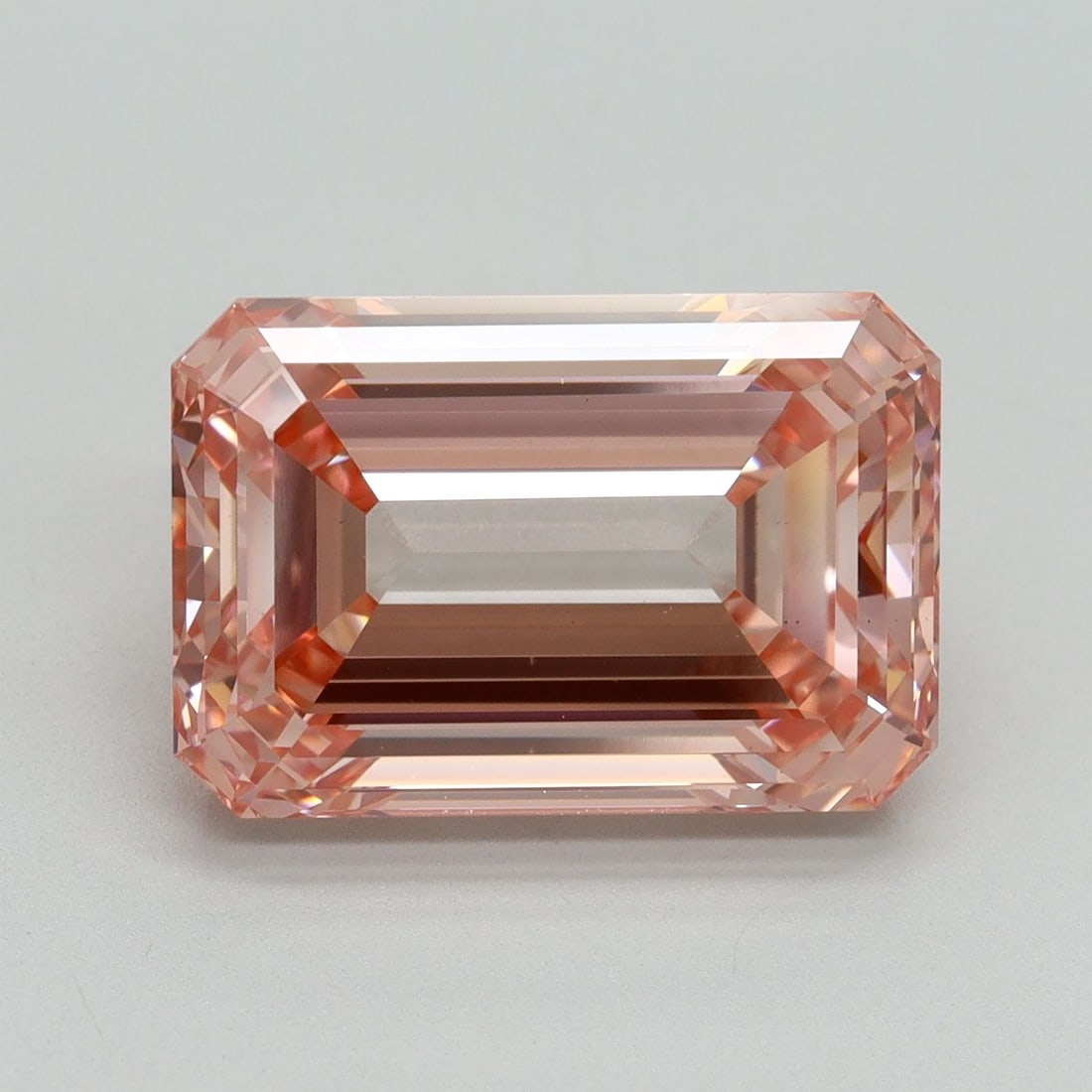 Loose Diamond - EMERALD 7.03ct Fancy Vivid Pink VS1 (1 of 1)