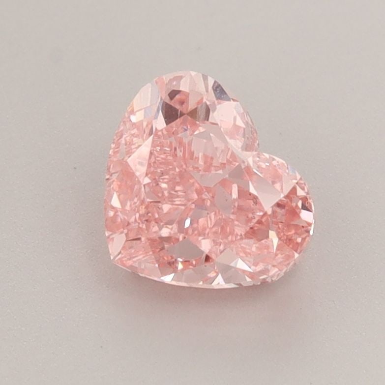 Loose Diamond - HEART 1.23ct Fancy Vivid Pink VS1: Loose Diamond - HEART 1.23ct Fancy Vivid Pink VS1 Source: This is a real non-mined Diamond that has been grown in a lab Shape: HEART Carats: 1.23 Color: Fancy Vivid Pink Certification: IGI Video: