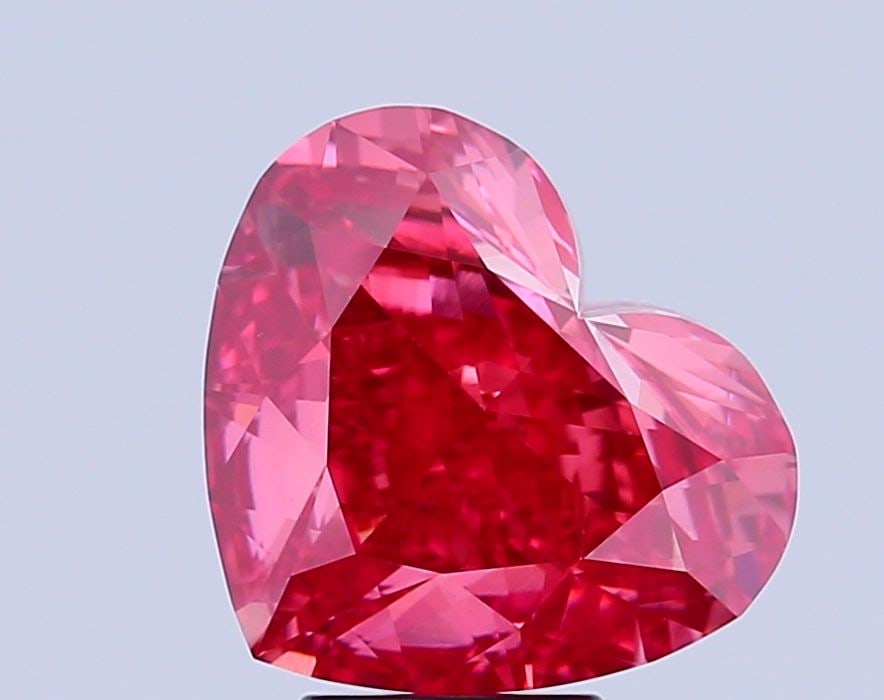 Loose Diamond - HEART 7.45ct Fancy Vivid Pink VS1 (1 of 1)