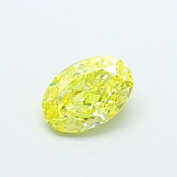 Loose Diamond - OVAL 1.33ct Fancy Vivid Yellow SI2: Loose Diamond - OVAL 1.33ct Fancy Vivid Yellow SI2 Source: This is a real non-mined Diamond that has been grown in a lab Shape: OVAL Carats: 1.33 Color: Fancy Vivid Yellow Certification: IGI Video: