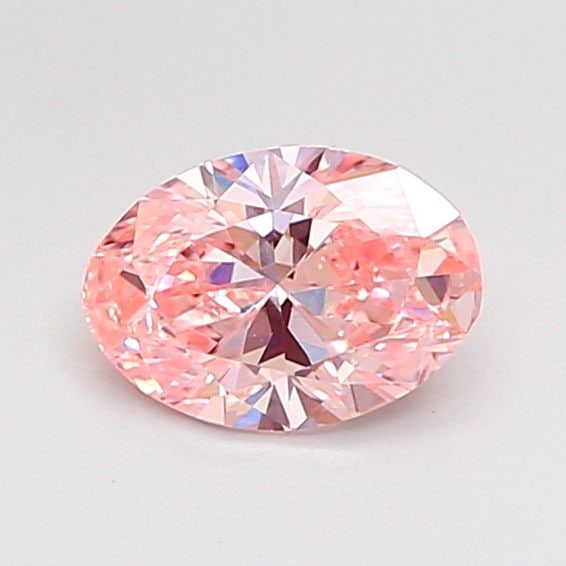 Loose Diamond - OVAL 0.59ct Fancy Vivid Pink VS1: Loose Diamond - OVAL 0.59ct Fancy Vivid Pink VS1 Source: This is a real non-mined Diamond that has been grown in a lab Shape: OVAL Carats: 0.59 Color: Fancy Vivid Pink Certification: NONE Video: