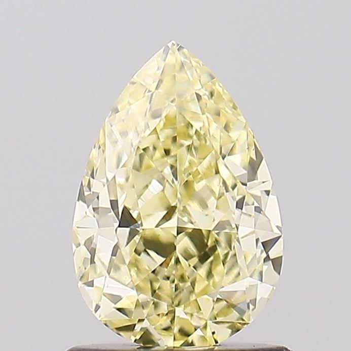 Loose Diamond - PEAR 1.07ct Fancy Yellow VVS2: Loose Diamond - PEAR 1.07ct Fancy Yellow VVS2 Source: This is a real non-mined Diamond that has been grown in a lab Shape: PEAR Carats: 1.07 Color: Fancy Yellow Certification: IGI Video: