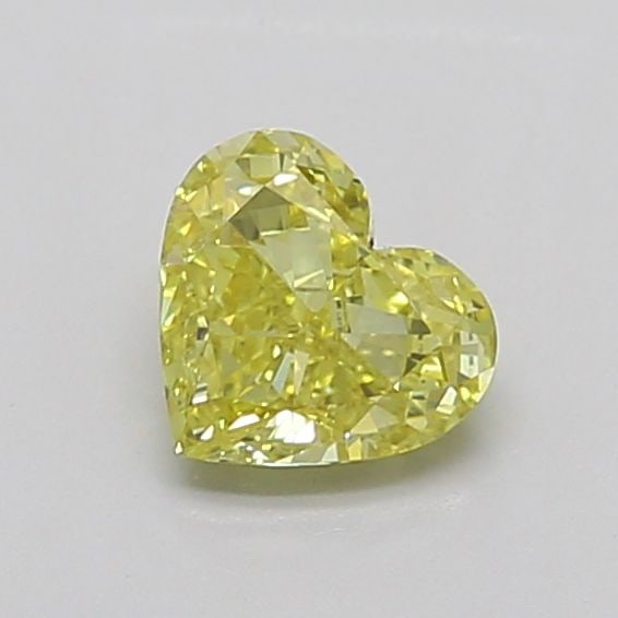 Loose Diamond - HEART 0.94ct Fancy Intense Yellow VS1: Loose Diamond - HEART 0.94ct Fancy Intense Yellow VS1 Source: This is a real non-mined Diamond that has been grown in a lab Shape: HEART Carats: 0.94 Color: Fancy Intense Yellow Certification: IGI The