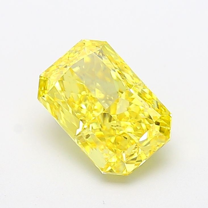 Loose Diamond - RADIANT 3.06ct Fancy Vivid Yellow VVS2 (1 of 1)