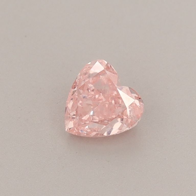 Loose Diamond - HEART 0.35ct Fancy Vivid Pink VS1: Loose Diamond - HEART 0.35ct Fancy Vivid Pink VS1 Source: This is a real non-mined Diamond that has been grown in a lab Shape: HEART Carats: 0.35 Color: Fancy Vivid Pink Certification: IGI Video: