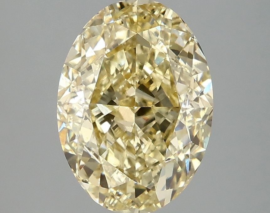 Loose Diamond - OVAL 3.06ct Fancy Intense Yellow VS1 (1 of 1)